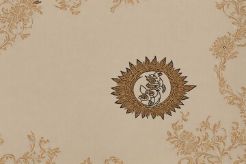 Philippines Barong Tagalog embroidery inspired wallpaper in delicate patterns