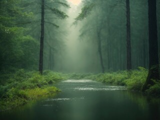 waterfall in the forest