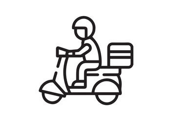 delivery boy icon