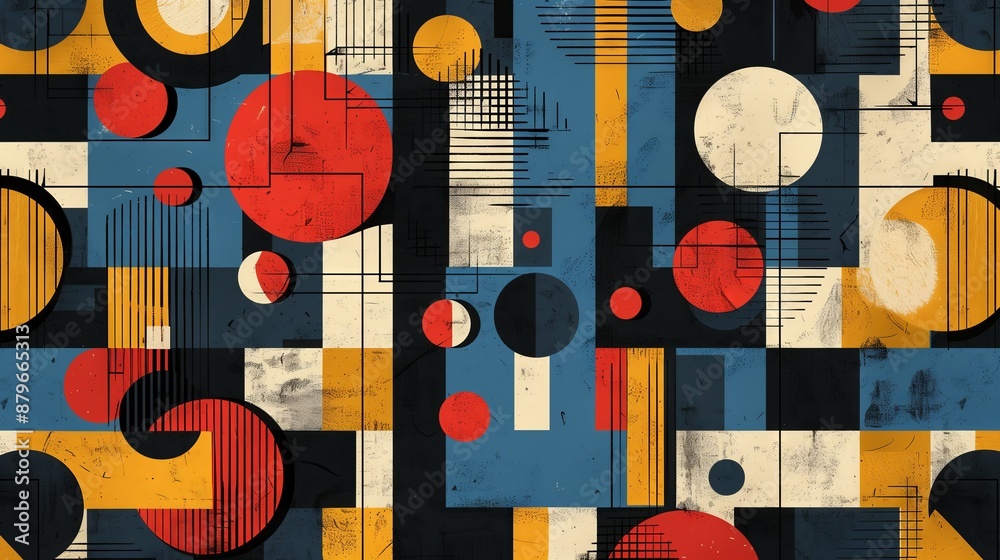 Poster retro patterns are trending in graphic design, adding nostalgic and timeless charm to modern project