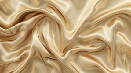 Obraz premium Beige silk material texture