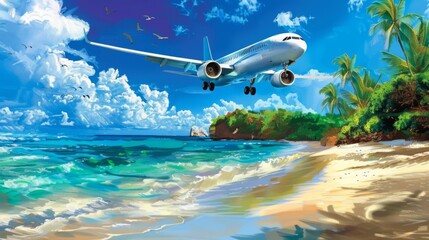 Naklejka premium summer adventure flyers , vacation flyer design , travel brochure templates