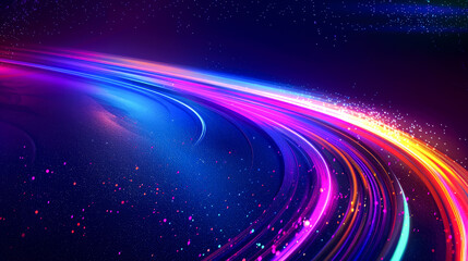 Obraz premium background digital light speed for high speed of internet