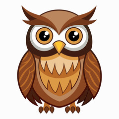 owl vector and illustration