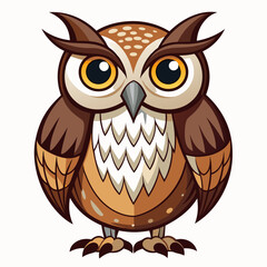 owl vector and illustration