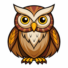 owl vector and illustration