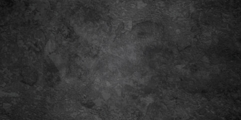 Dark black stone wall grunge backdrop texture background. monochrome slate grunge concrete wall black backdrop vintage marbled textured border background.	
