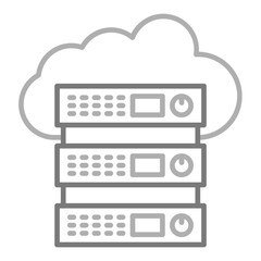 Cloud server Icon
