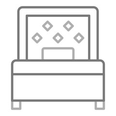 Single bed Icon