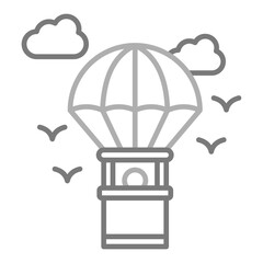 Parachuting Icon