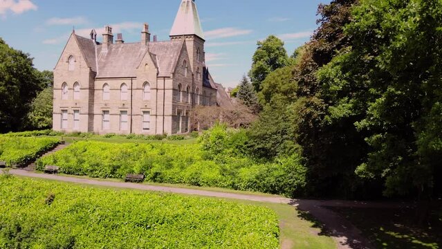 Bagshaw museum in Yorkshire England public building
