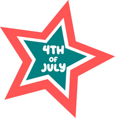 4th of July - USA Graphic 