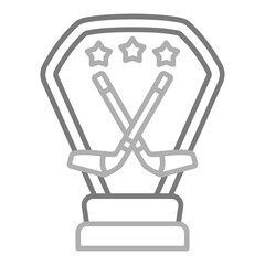 Hockey trophy Icon