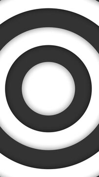 black and white circle, motion art background radius