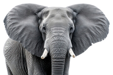 Obraz premium PNG Elephant wildlife animal mammal.