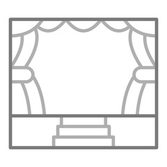 Fototapeta premium Stage Icon