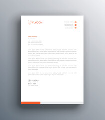 Official Business Letterhead template with various colors, creative modern letter head design template for your project. letterhead, letter head, Business letterhead design.