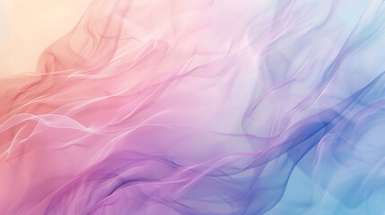 Obraz premium Abstract pastel colors blending smoothly to create a soft, elegant background wallpaper header