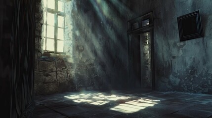 Obraz premium Sky Castles. AI generated art illustration.