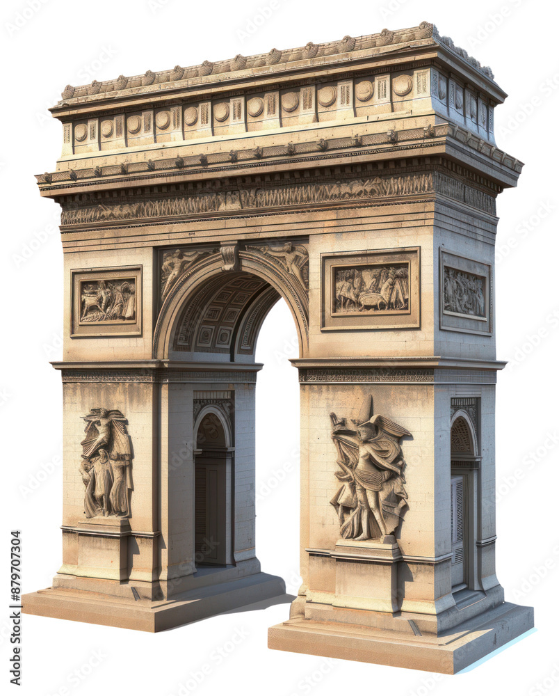 Wall mural png arc de triomphe architecture representation creativity.