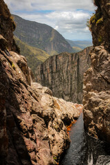 river in the mountains