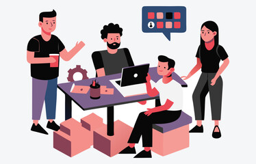 Stunning Isometric Illustrations for Modern Businesses