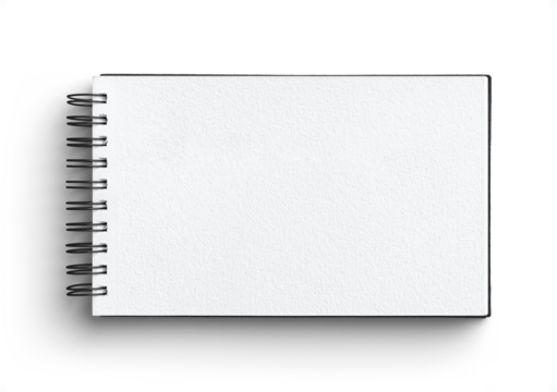 Black Spiral Bound Notebook