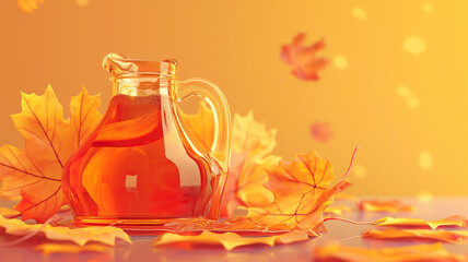 3D illustration of National Maple Syrup Day