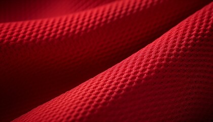 red fabric texture