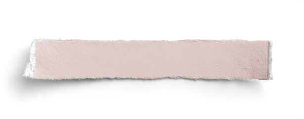 Blush Deckled Edge Landscape Paper Strip 4