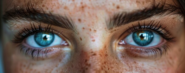 A person with a determined expression, their eyes set on achieving their goals and dreams.