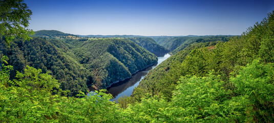 Dordogne River Valley View From Sarroux-St Julien © Luc V. de Zeeuw