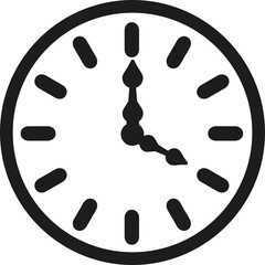 4 O'clock Clock Face 