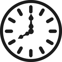 8 O'clock Clock Face 