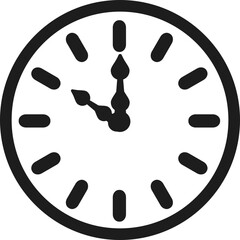 10 O'clock Clock Face 