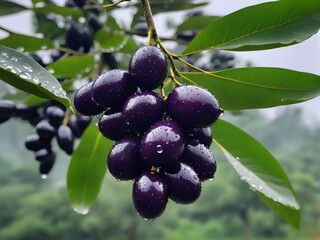 black plum tree