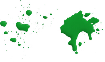 Green Paint Splash 3