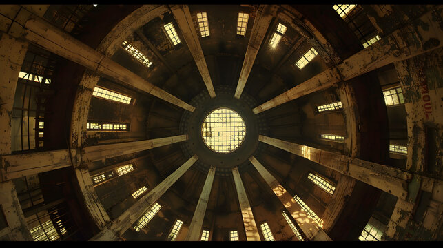the inside of a panopticon