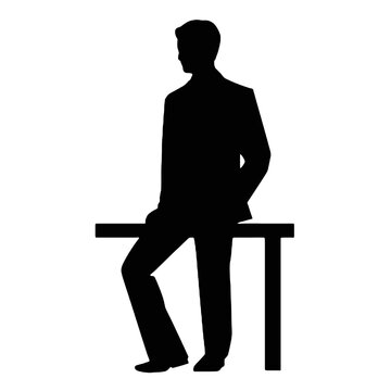 recommend clip art: business man  silhouette