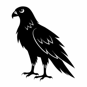 recommend clip art: Harrier Black silhouette