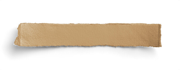Sand Deckled Edge Landscape Paper Strip 4
