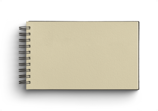 Sepia Spiral Bound Notebook