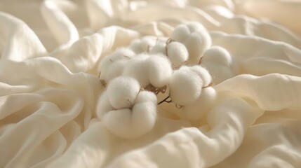 Hypoallergic and plush cotton ball, a fluffy companion for daily skincare routines, gentle on all skin types
