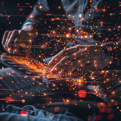 Obraz premium energy of fractal realms