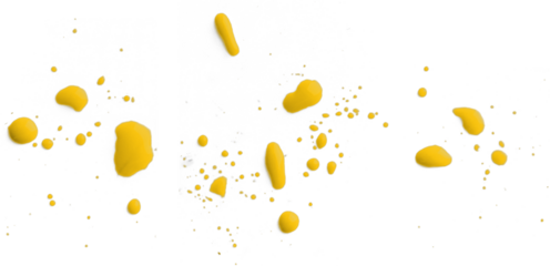 Yellow Paint Splash 2