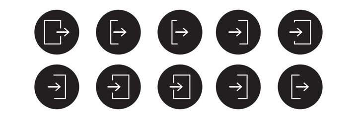 Website user logout isolated icon, web site account log out linear icon, site profile exit outline vector icon