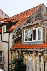 old house in the town