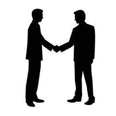 businessmen men handshake
 