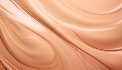 cosmetic foundation liquid wavy texture