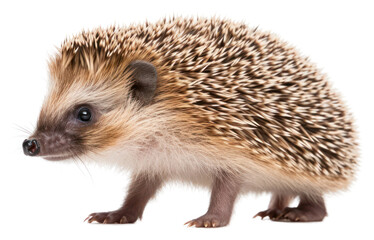 Obraz premium PNG Hedgehog porcupine animal mammal.